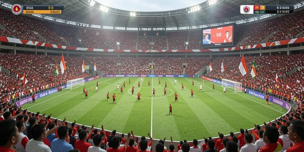 Gambaran antarmuka utama permainan yang menarik.