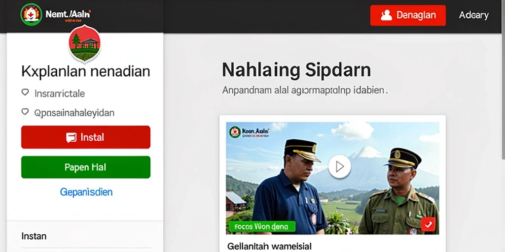 Tampilan antarmuka yang menarik dan modern.