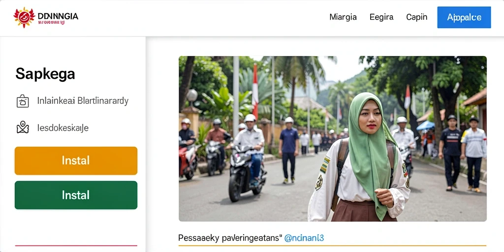 Screenshot menampilkan antarmuka pengguna yang menarik.