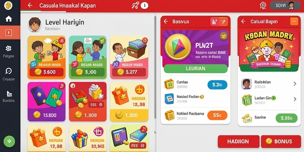 Tampilan antarmuka yang modern dan intuitif.