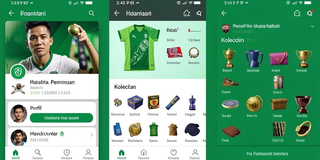 Tampilan antarmuka yang user-friendly dan menarik.