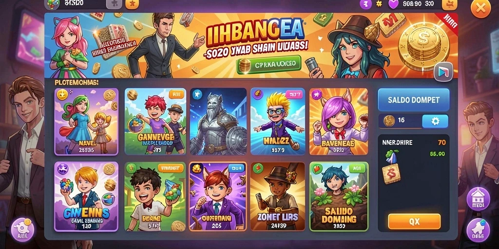 Tangkapan layar aplikasi utama JPTOGEL77.