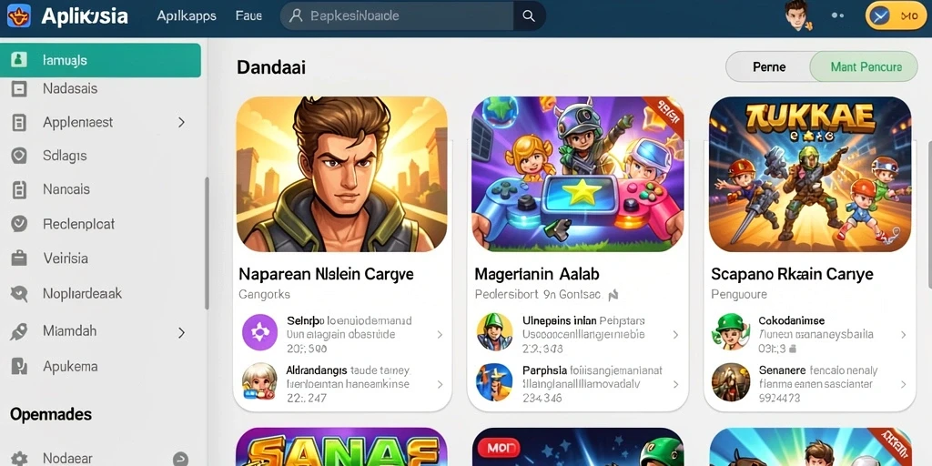 Tampilan menu utama MAGNET33 yang menarik.