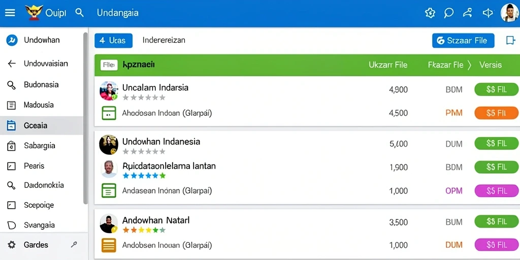 Tampilan antarmuka yang ramah pengguna.