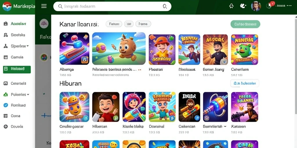 Tampilan utama aplikasi NAGITABET yang modern.