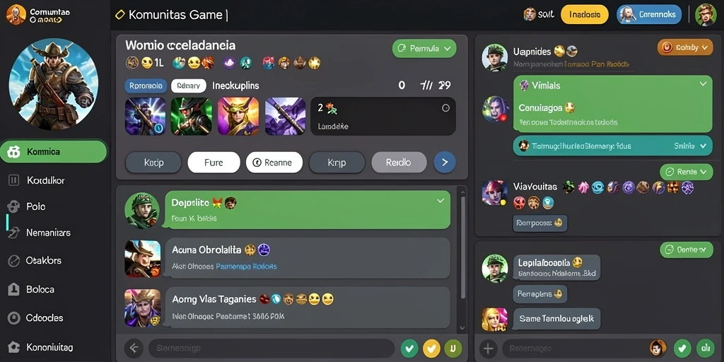 Tampilan utama game yang menarik dan mudah dinavigasi.