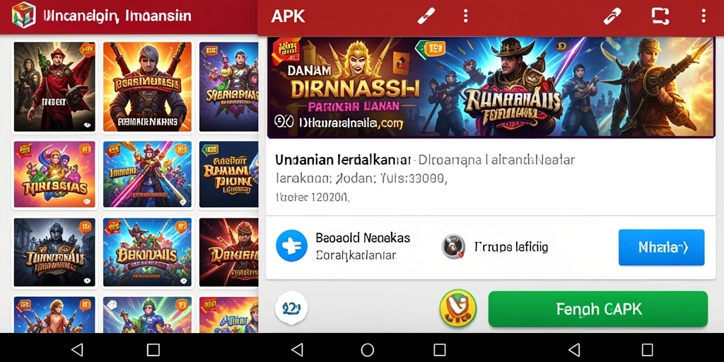 Tampilan utama yang menarik dan ramah pengguna.
