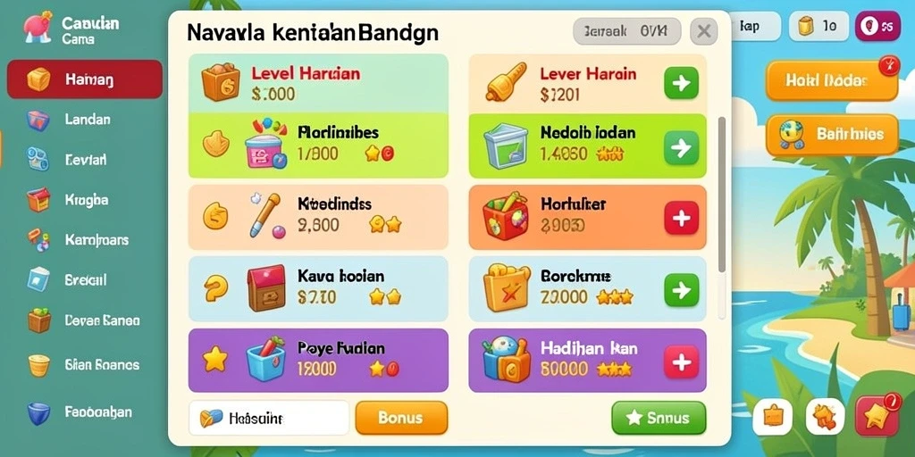 Tampilan antarmuka yang menarik dan mudah digunakan.